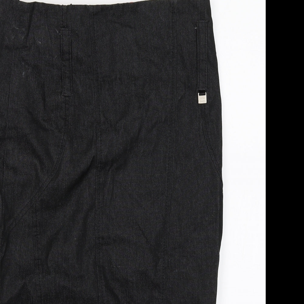 River Island Womens Black   A-Line Skirt Size 10