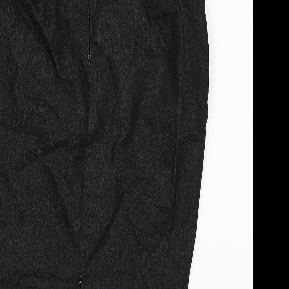 River Island Womens Black   A-Line Skirt Size 10