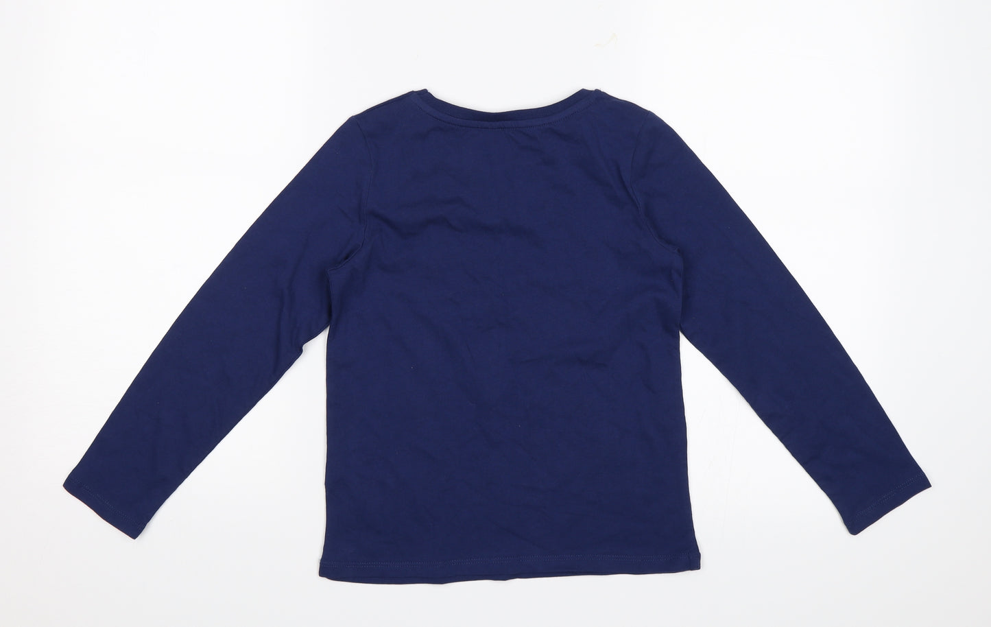 M&Co Girls Blue   Jersey T-Shirt Size 7-8 Years  - Yes, girls can