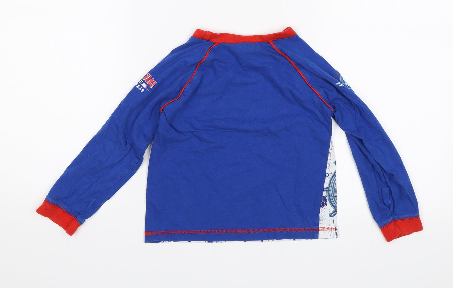 Disney Boys Blue   Jersey T-Shirt Size 3-4 Years  - Bravest of the brave