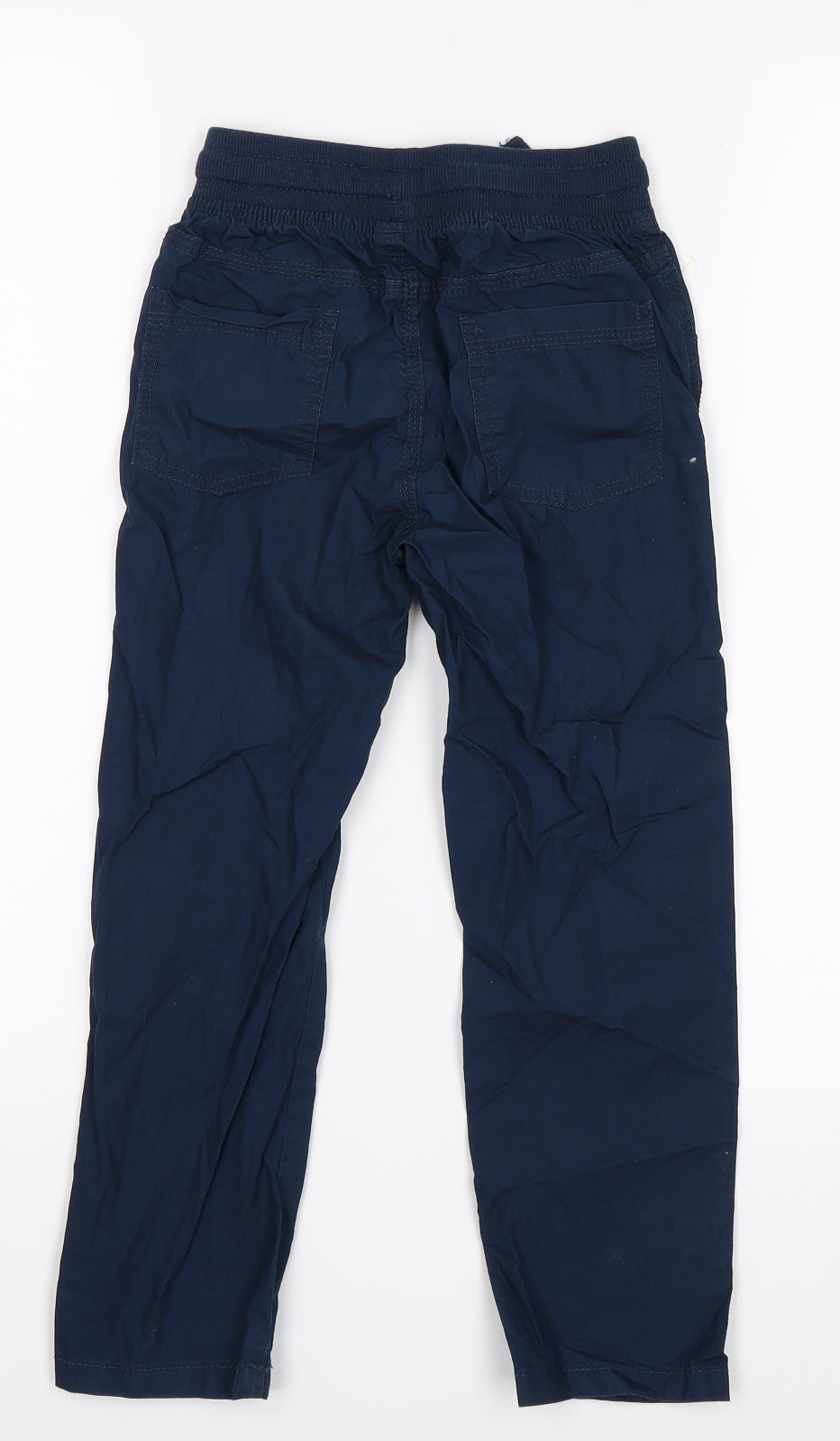 Preowrn Boys Blue   Jogger Trousers Size 5-6 Years