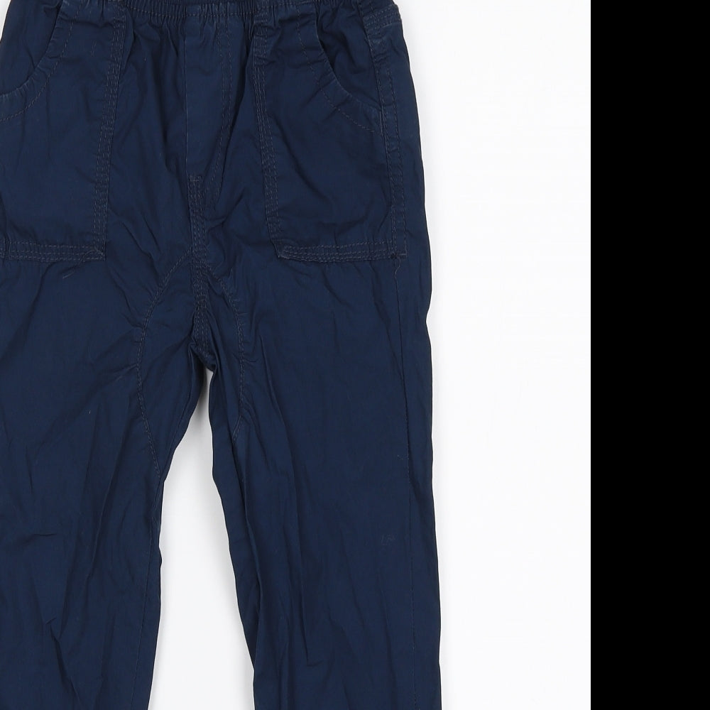 Preowrn Boys Blue   Jogger Trousers Size 5-6 Years
