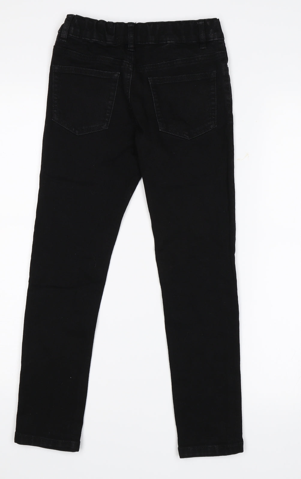 M&S Girls Black   Skinny Jeans Size 8-9 Years