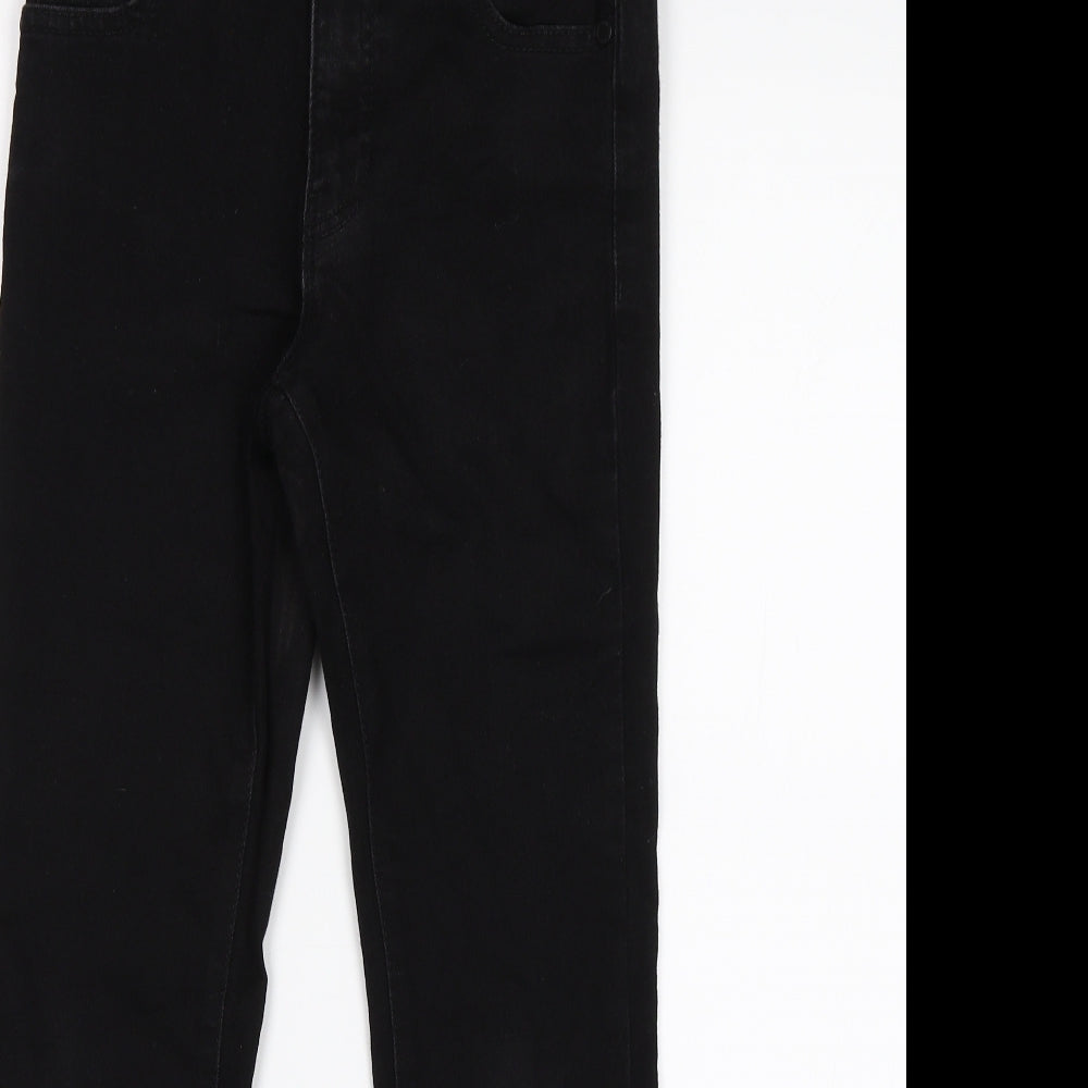 M&S Girls Black   Skinny Jeans Size 8-9 Years