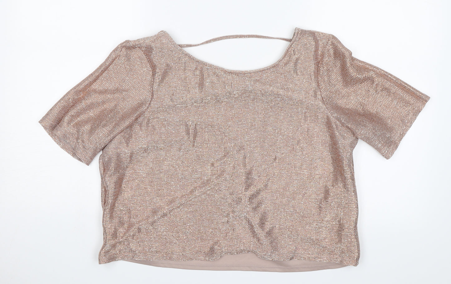 River Island Womens Pink   Basic Blouse Size 10