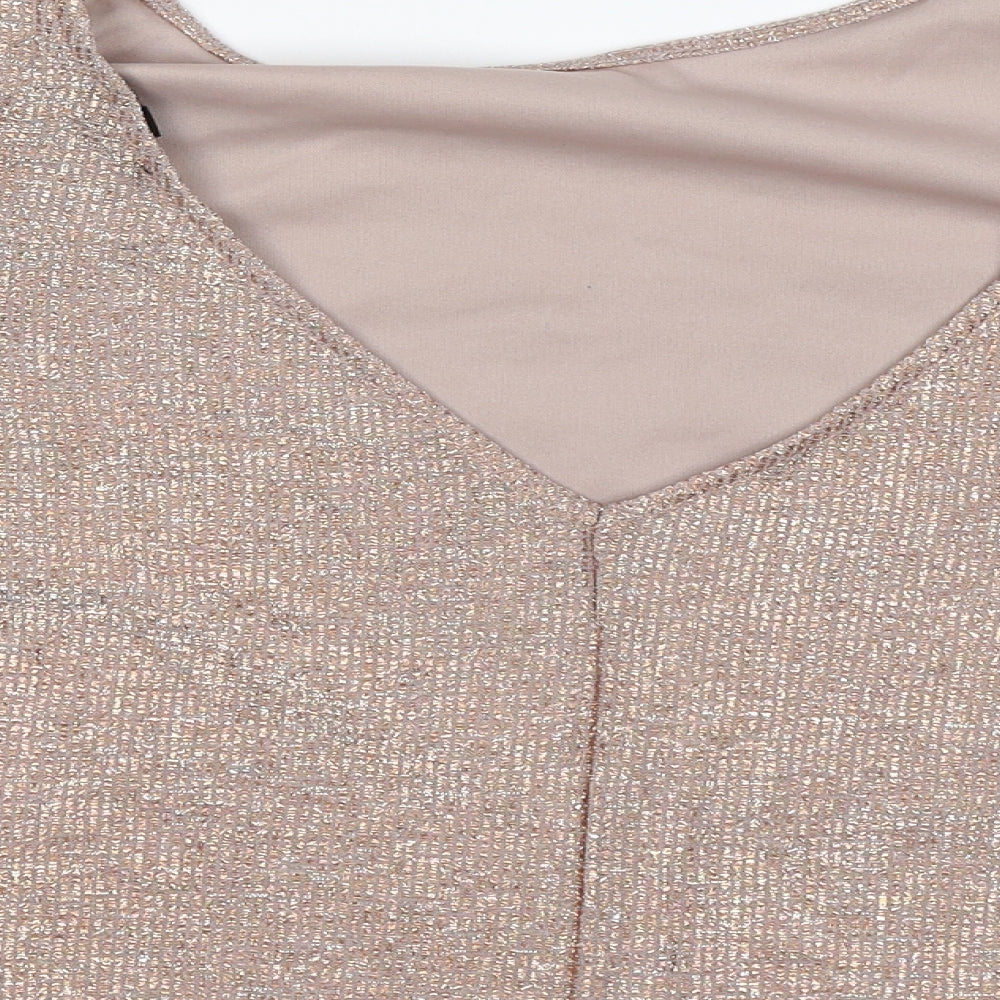 River Island Womens Pink   Basic Blouse Size 10