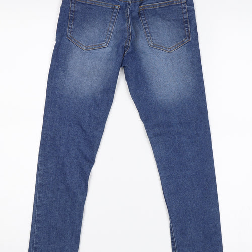 M&S Girls Blue   Skinny Jeans Size 8-9 Years