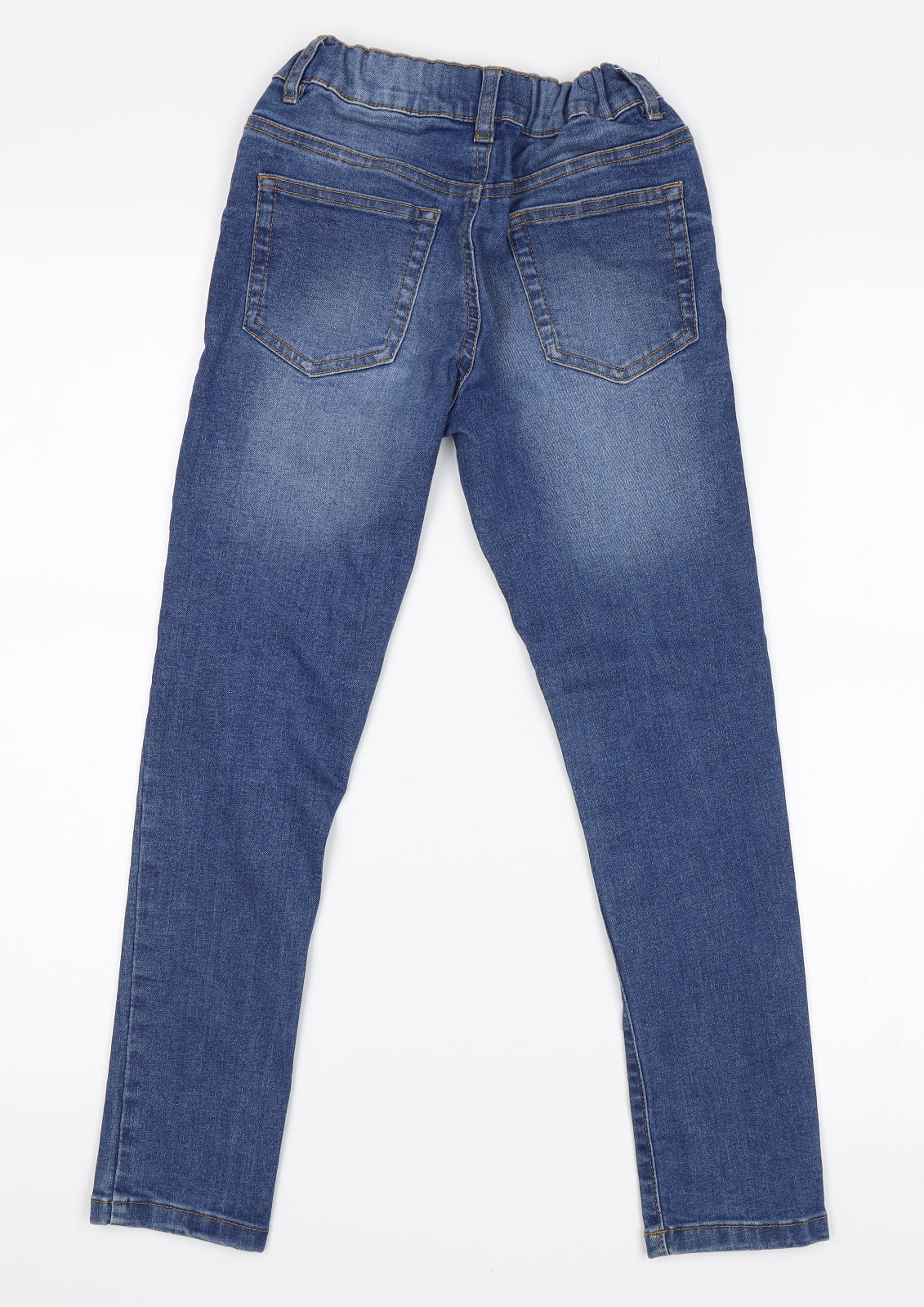 M&S Girls Blue   Skinny Jeans Size 8-9 Years