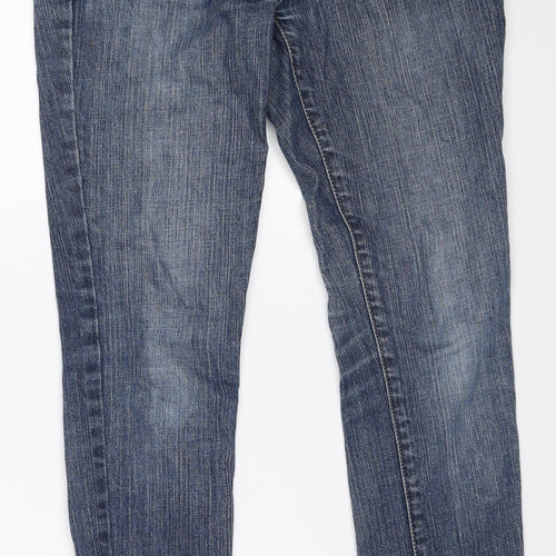 NEXT Womens Blue  Denim Skinny Jeans Size 10 L27 in