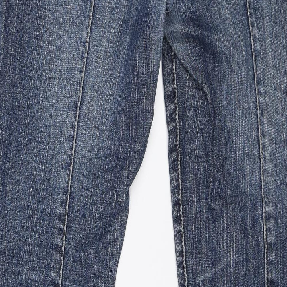 NEXT Womens Blue  Denim Skinny Jeans Size 10 L27 in