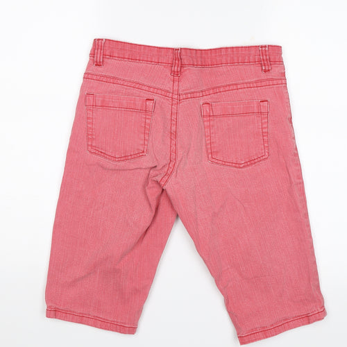 Papaya Womens Pink   Bermuda Shorts Size 12