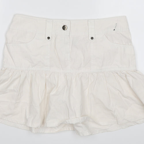 Dorothy Perkins Womens White   Mini Skirt Size 10