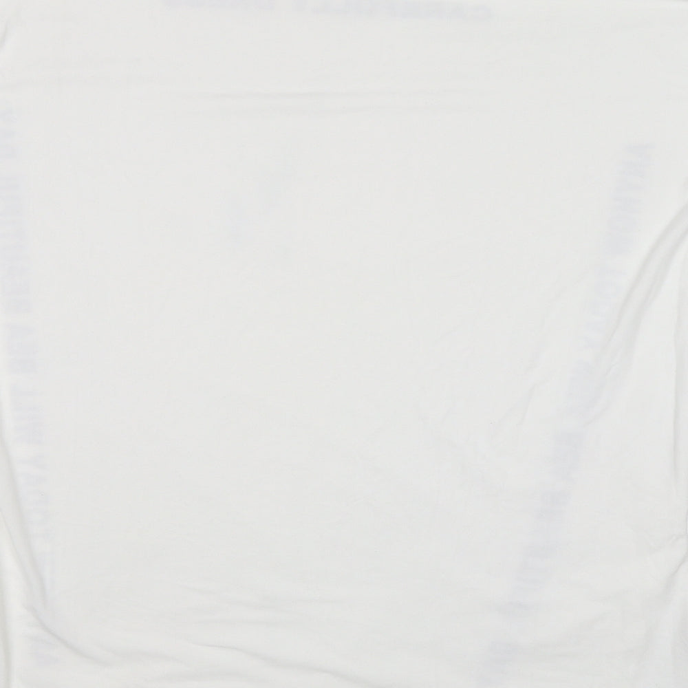 MXSF Womens White   T-Shirt Dress  Size 2XL