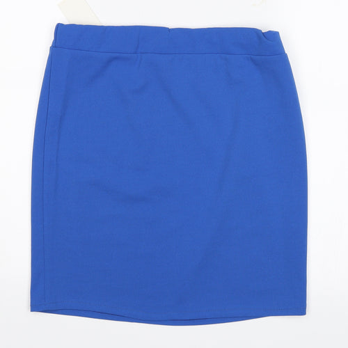 Italy Moda Womens Blue   Mini Skirt Size XL