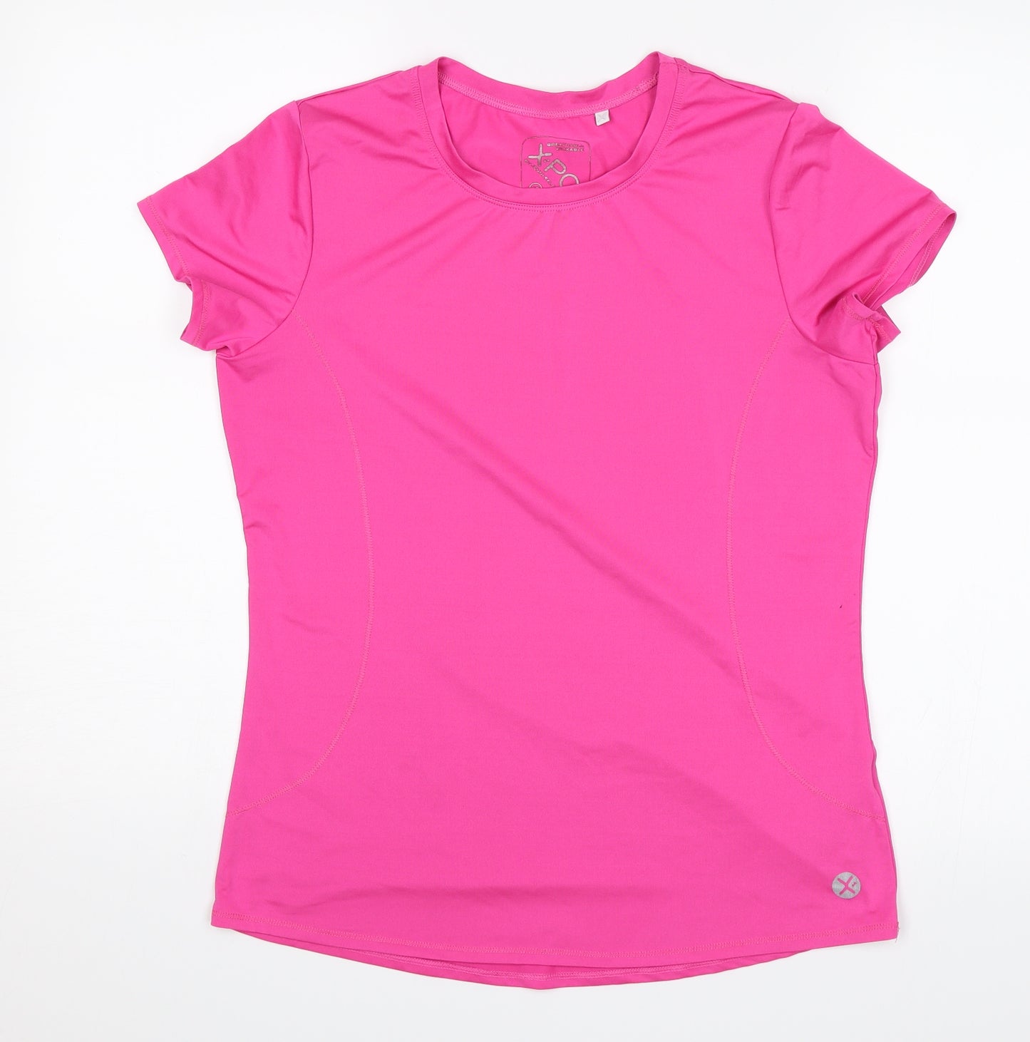 Jenni Falconer Womens Pink   Basic T-Shirt Size 12