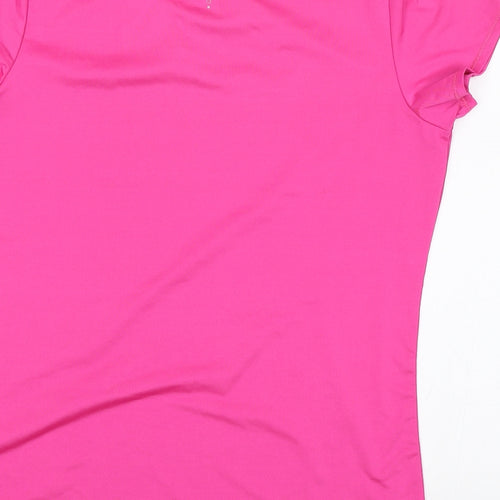 Jenni Falconer Womens Pink   Basic T-Shirt Size 12
