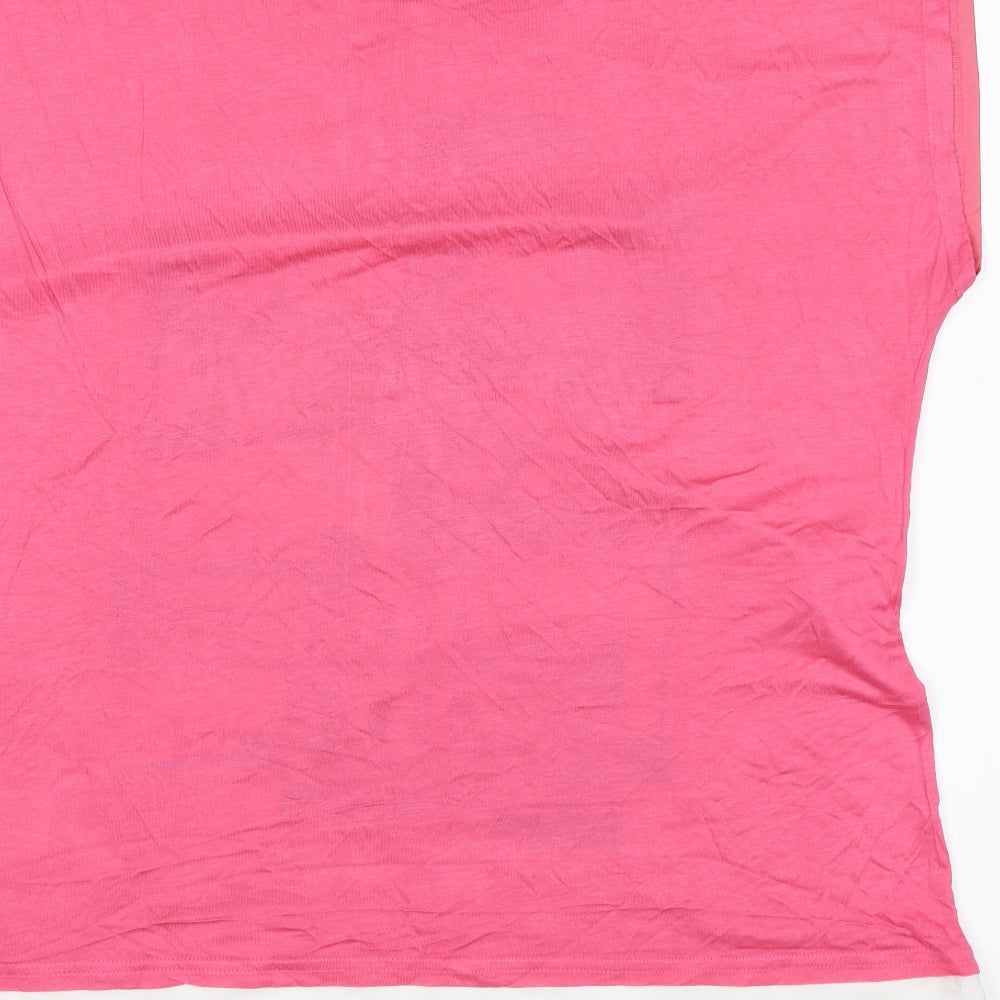 Peacocks Womens Pink   Basic Blouse Size 14  - Riviera