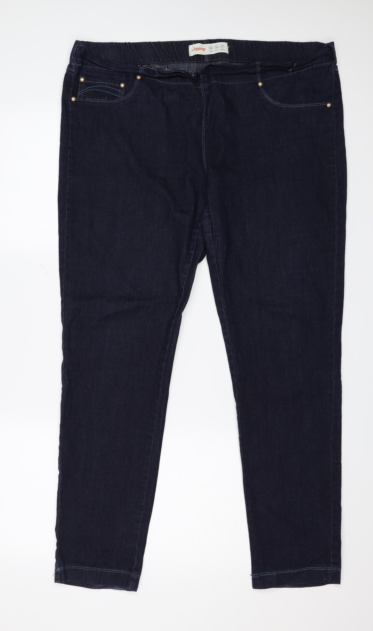 Denim & Co. Womens Blue   Jegging Jeans Size 18 L30 in