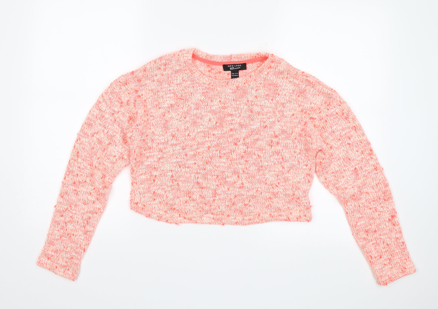 New Look Girls Orange   Pullover Jumper Size 12-13 Years  - Cropped