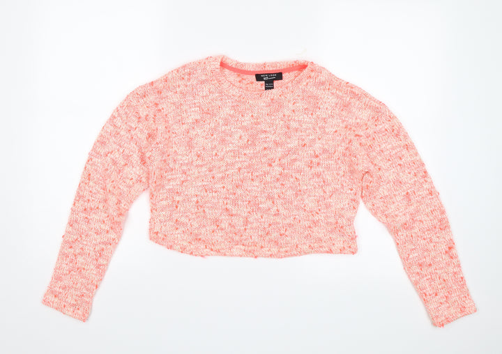 New Look Girls Orange   Pullover Jumper Size 12-13 Years  - Cropped