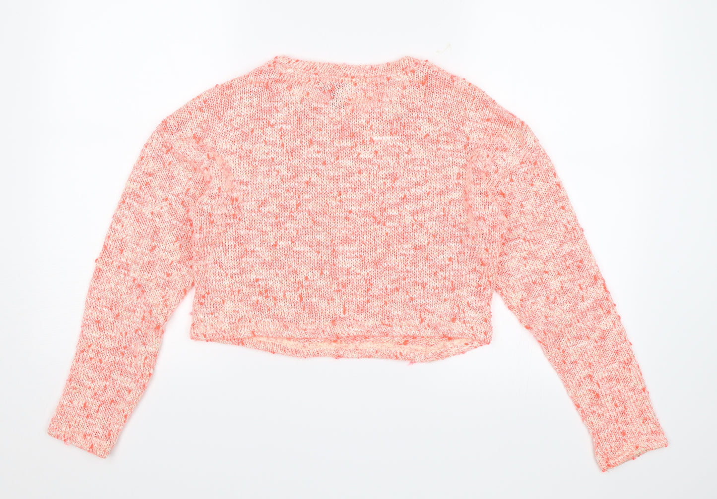 New Look Girls Orange   Pullover Jumper Size 12-13 Years  - Cropped