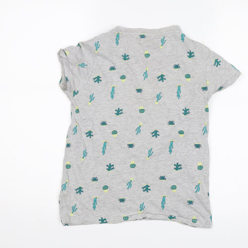 Primark Womens Grey   Basic T-Shirt Size 4