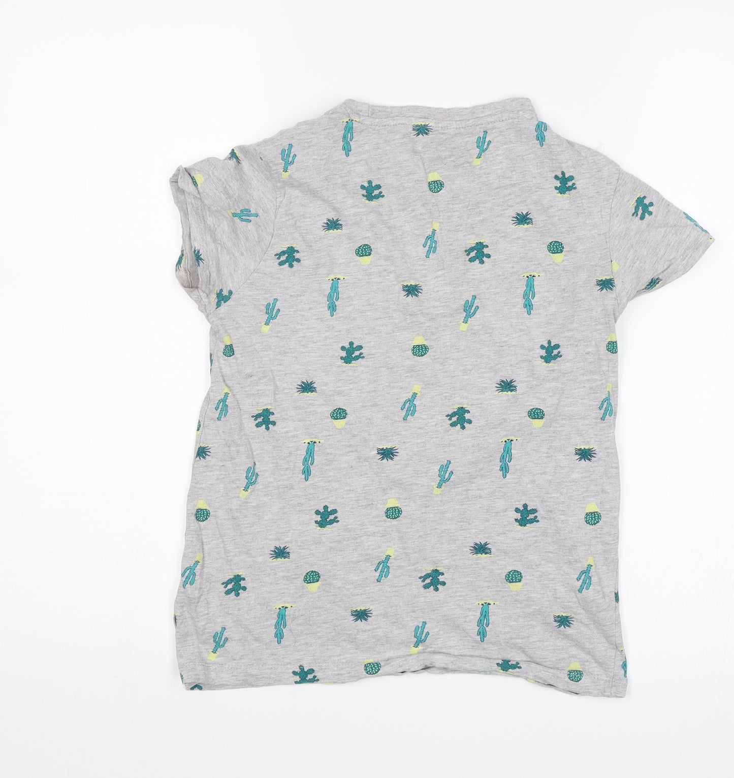 Primark Womens Grey   Basic T-Shirt Size 4