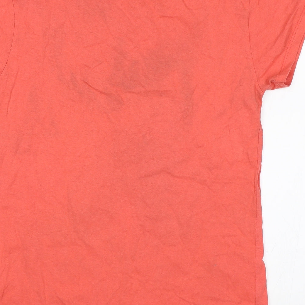 Etarg Womens Orange   Basic T-Shirt Size XL  - Forever