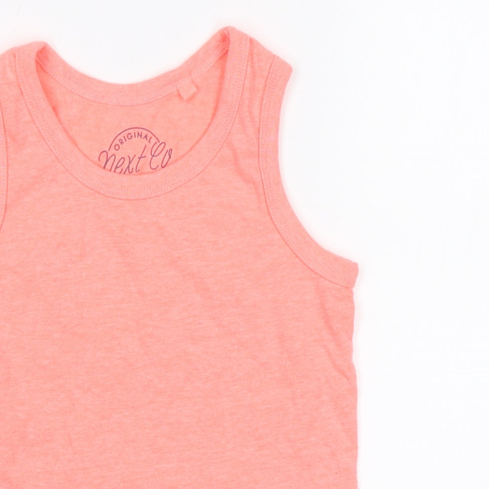 NEXT Boys Orange   Basic Tank Size 3 Years