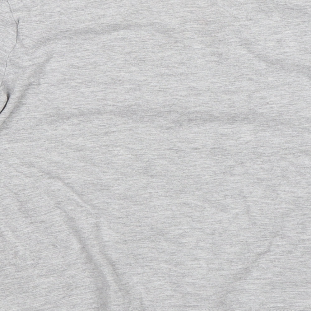 Primark Boys Grey   Jersey T-Shirt Size 4-5 Years  - Trouble maker