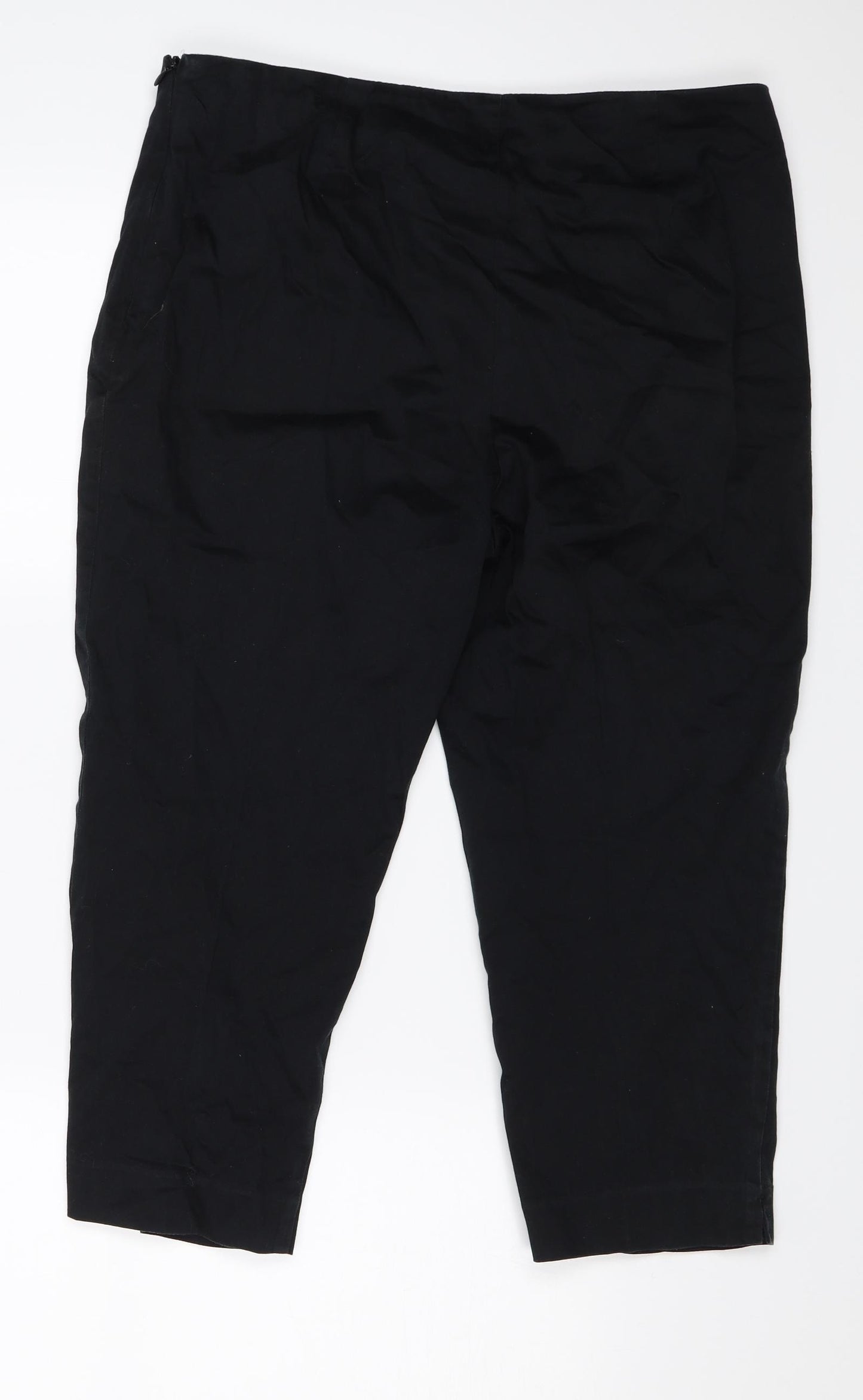 Marks & Spencer Womens Black   Trousers  Size 14 L20 in
