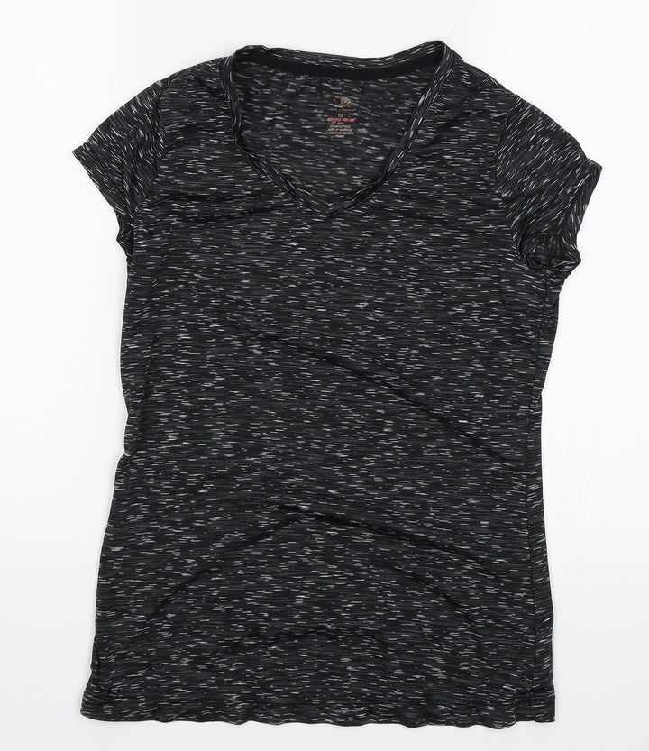 Preworn Womens Black   Basic T-Shirt Size 8