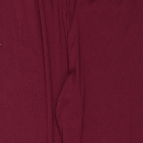 Bonmarché Womens Red   Trousers  Size L L24 in