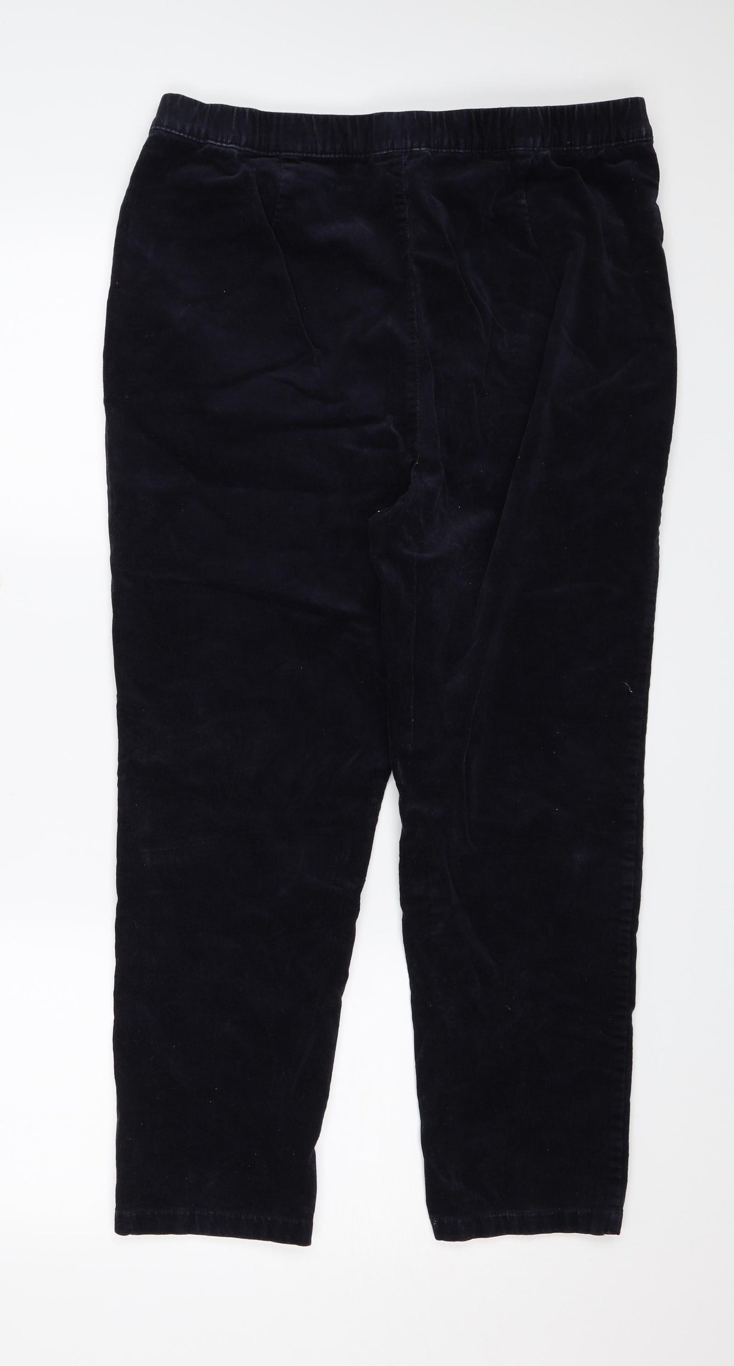 M&S Womens Blue   Trousers  Size 16 L24 in