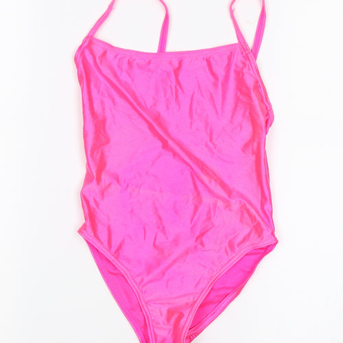 Dance Warehouse Womens Pink   Leotard One-Piece Size 2