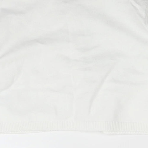 NEXT Girls White   Cardigan Jumper Size 2-3 Years