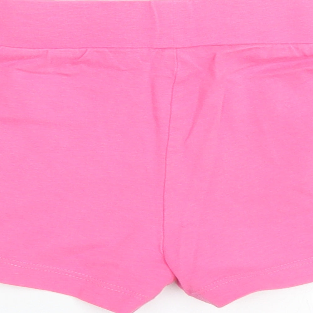 George Girls Pink   Sailor Shorts Size 2-3 Years