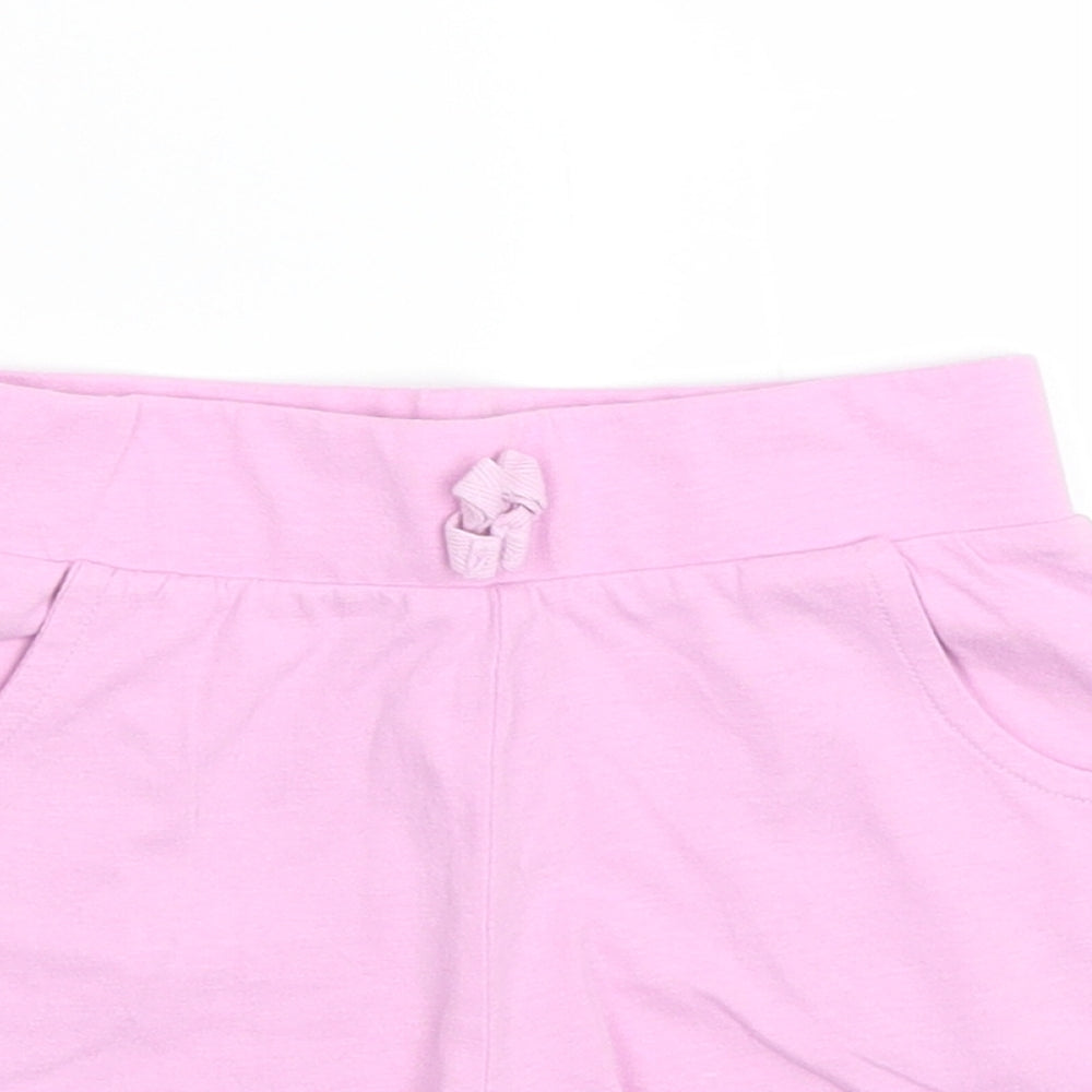 George Girls Purple   Bermuda Shorts Size 2-3 Years