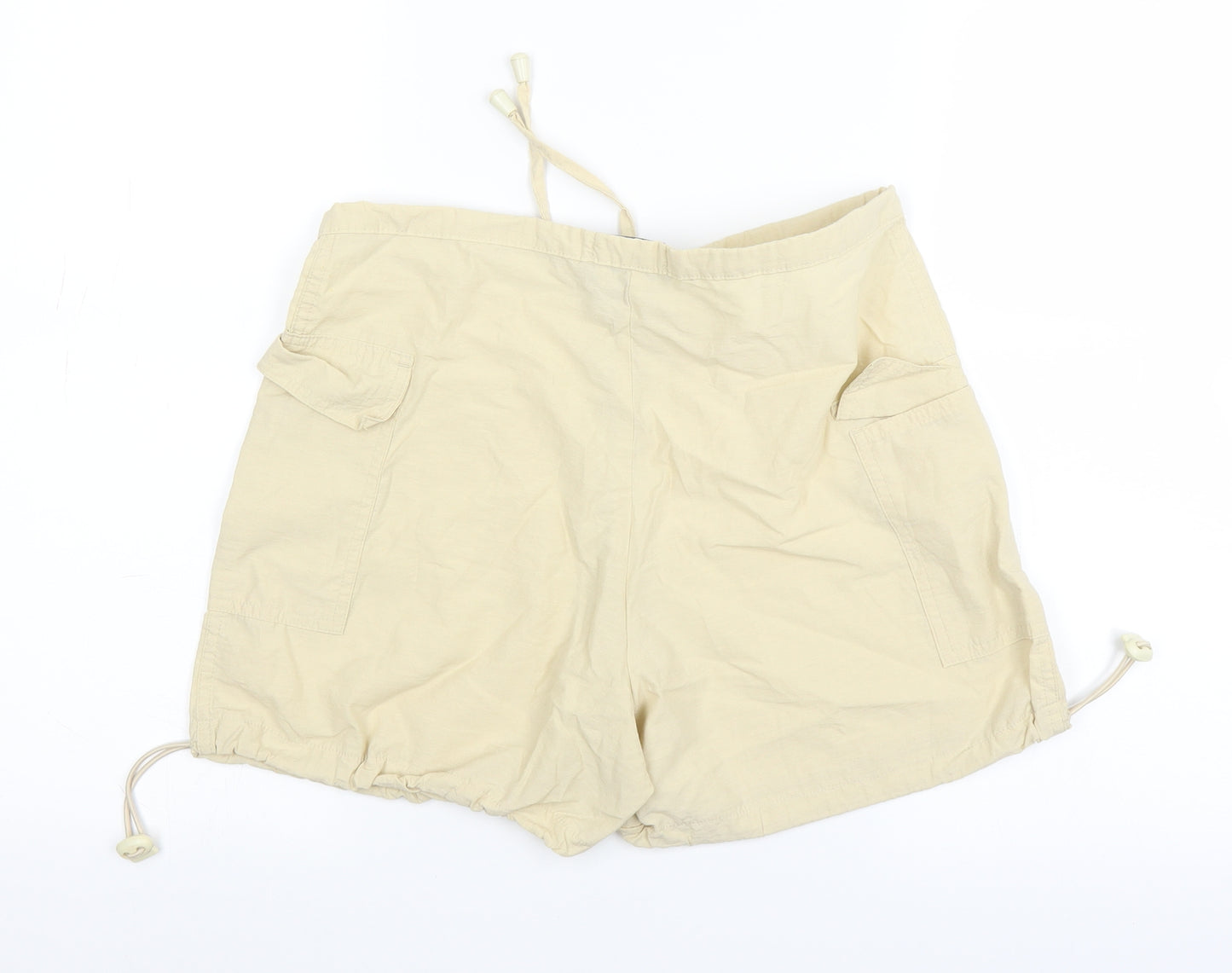 L.F.L. Womens Beige   Bermuda Shorts Size 12