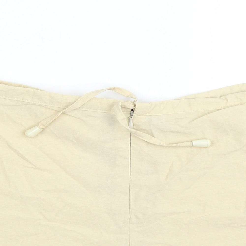 L.F.L. Womens Beige   Bermuda Shorts Size 12