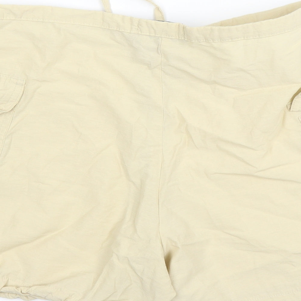 L.F.L. Womens Beige   Bermuda Shorts Size 12