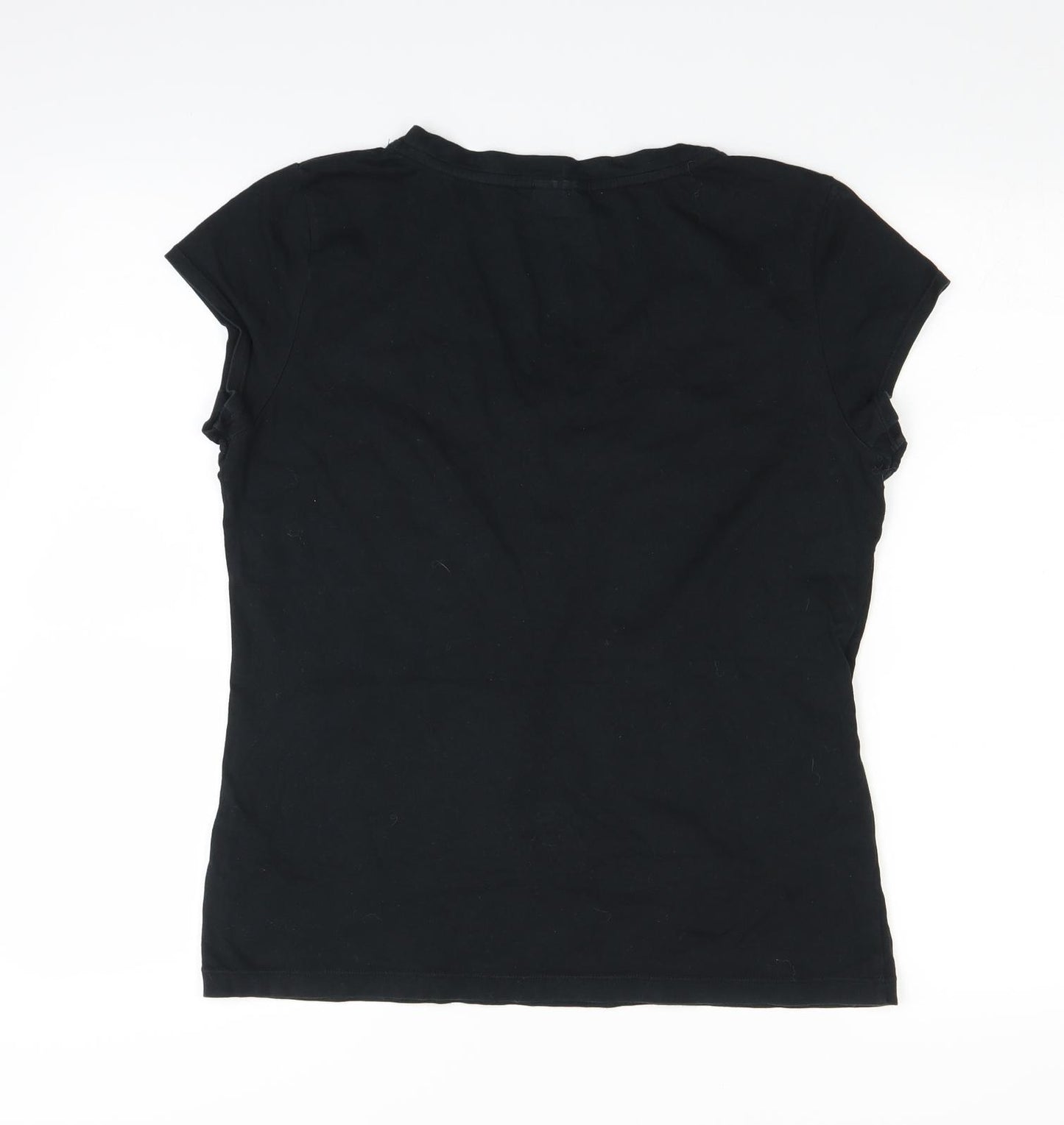 PUMA Womens Black   Basic T-Shirt Size 16