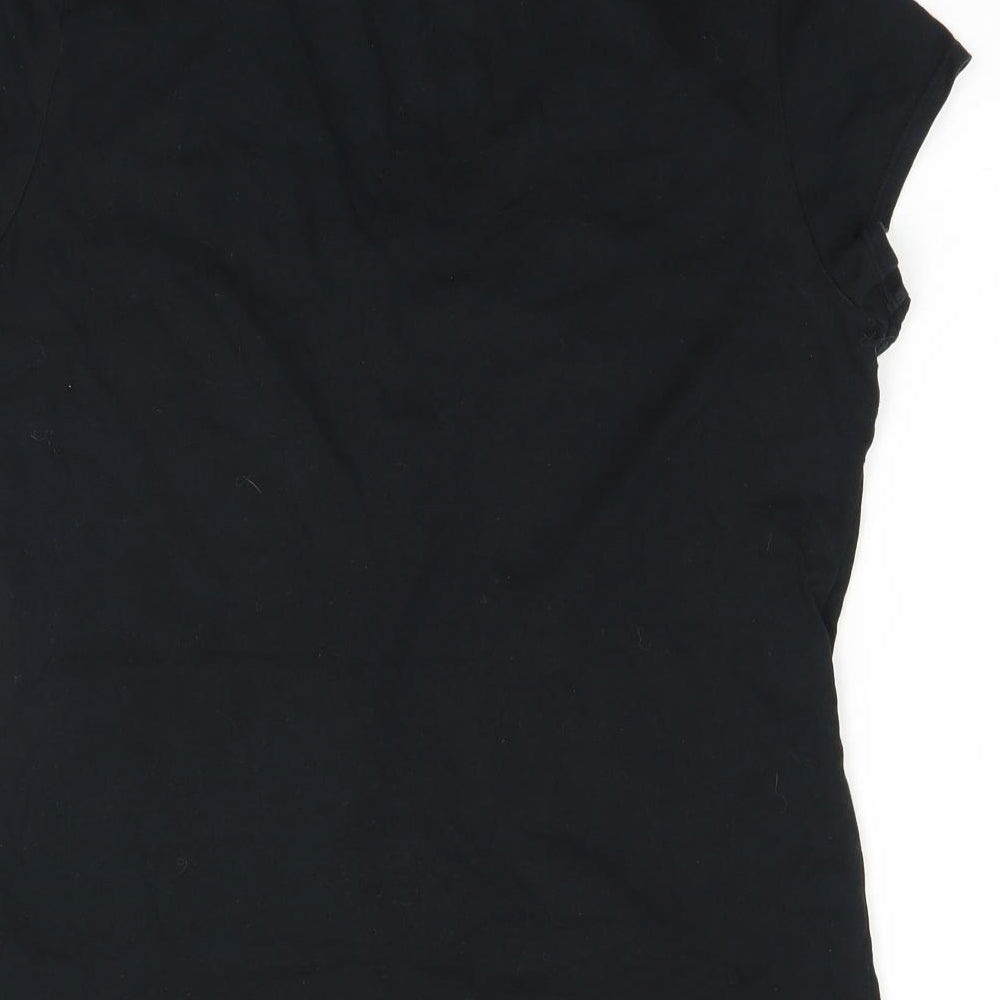 PUMA Womens Black   Basic T-Shirt Size 16