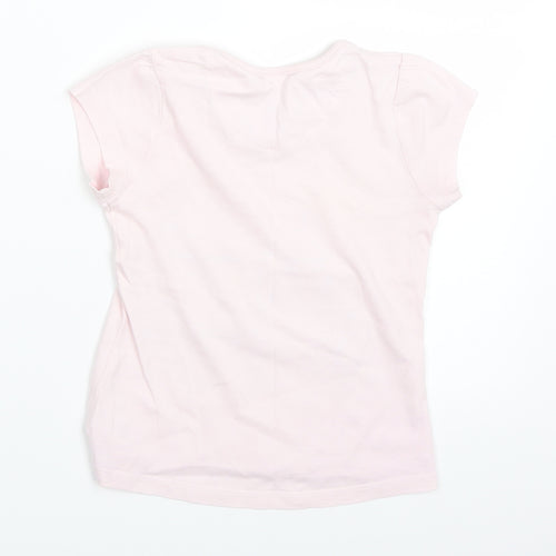 Mini Club Girls Pink   Basic T-Shirt Size 2-3 Years  - beach