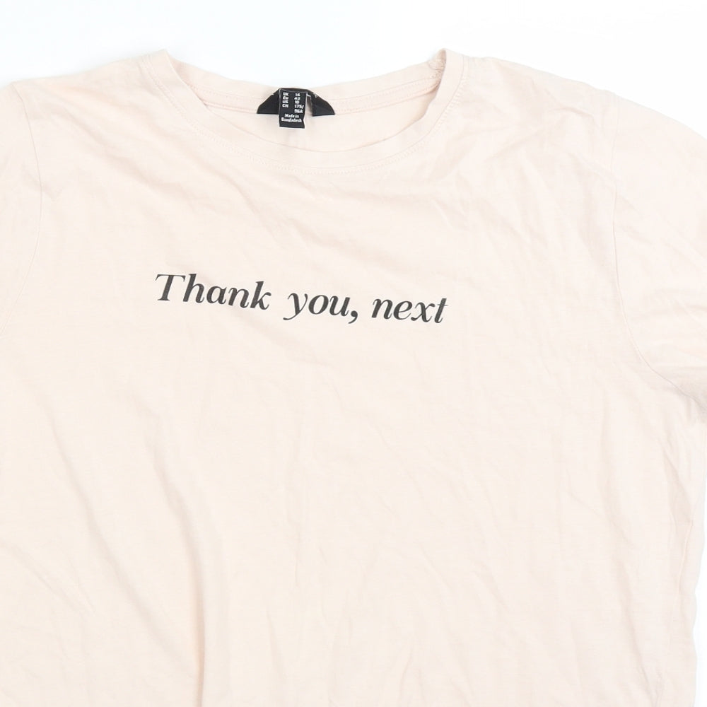 New Look Girls Pink   Basic T-Shirt Size 14 Years