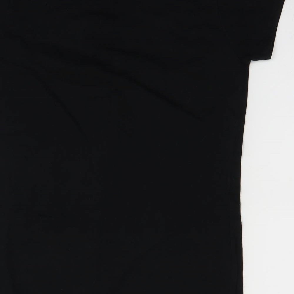 Disney Womens Black   Basic T-Shirt Size XL  - Olaf Frozen