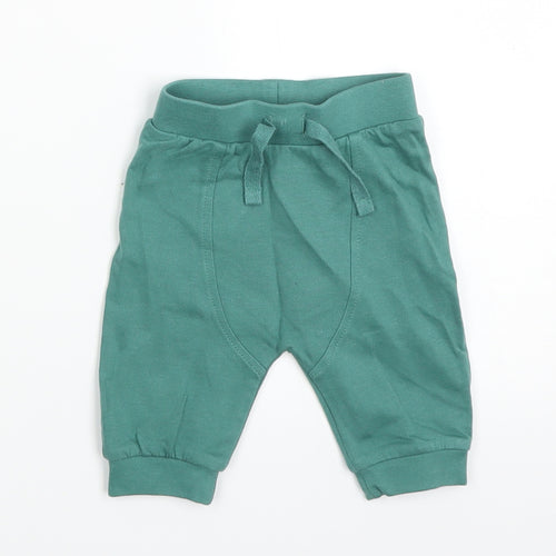 TU Baby Green   Sweatpants Trousers Size 0-3 Months  - Teddy bear