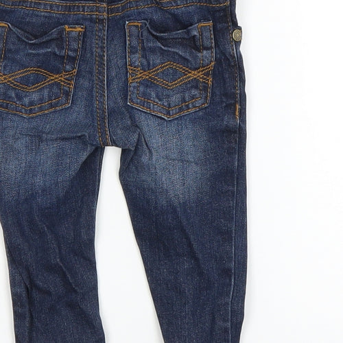 F&F Baby Blue  Denim Capri Trousers Size 0-3 Months