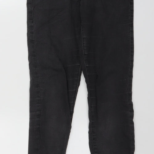Topshop Womens Grey  Denim Jegging Jeans Size 28 in L27 in