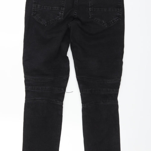 Primark Mens Black  Denim Skinny Jeans Size 30 in L27 in